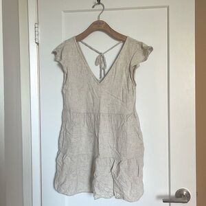 Abercrombie linen blend dress